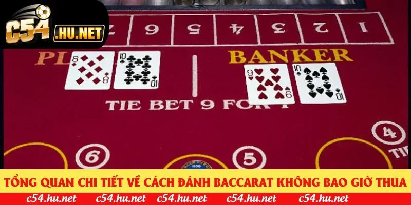 Tổng quan chi tiết về cách đánh baccarat không bao giờ thua