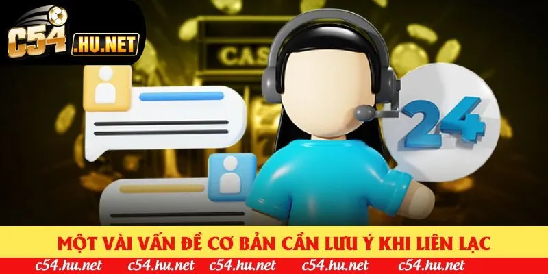 Một vài vấn đề cơ bản cần lưu ý khi liên lạc