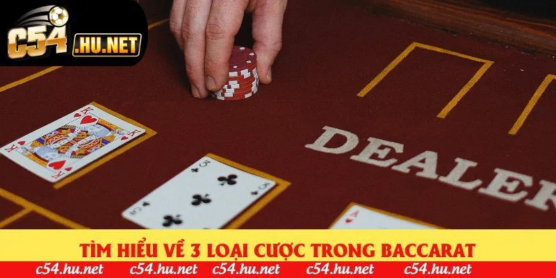 Tìm hiểu về 3 loại cược trong baccarat