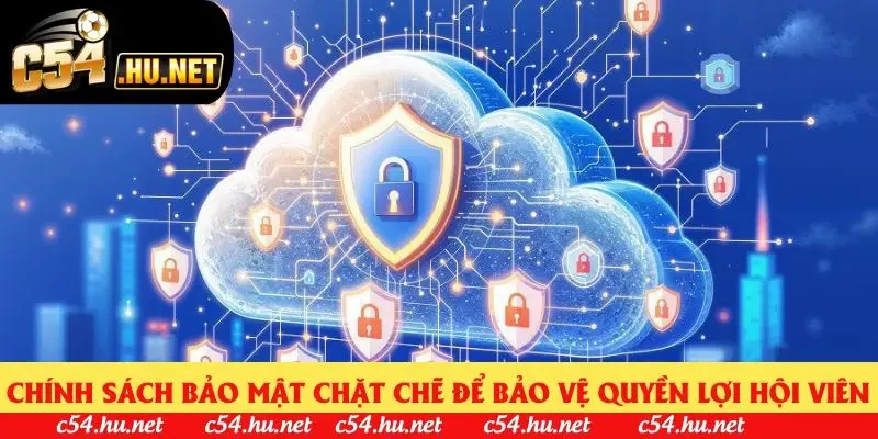 Chính sách bảo mật chặt chẽ để bảo vệ quyền lợi hội viên